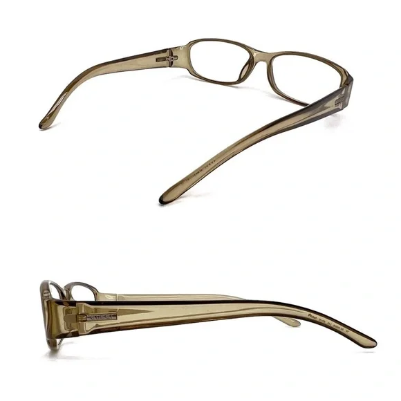 Gucci Eyeglasses Frames Prescription-Ready GG 2499 Optyl Full Rim Rectangle EUC - Picture 3 of 9